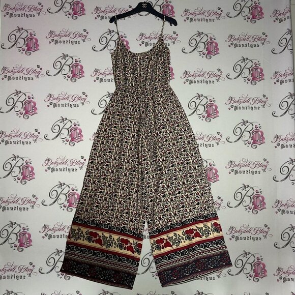 Band of Gypsies Pants - Band of gypsies jumper one piece flare leg onsie suit pants tank top boho